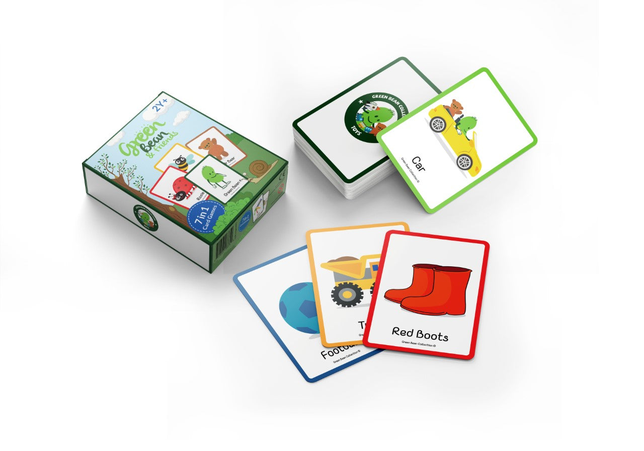 7in1 Card Game | Green Bean and Friends™